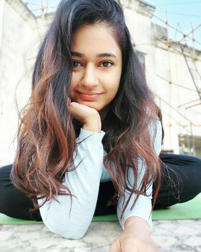 Poonam Bajwa Staggering Yoga Poses